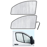 Side Window Front Seat Sunshade for 2015-2025 Ford Transit - Low Roof only (Set of 2) - (NOT for E-Transit)