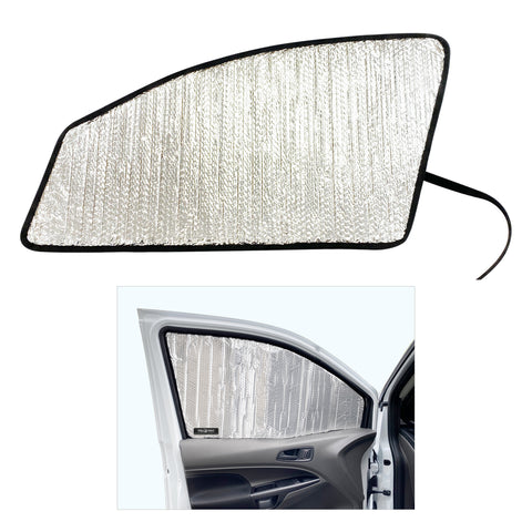 Side Window Front Row Sunshades for 2014-2023 Ford Transit Connect (Set of 2)