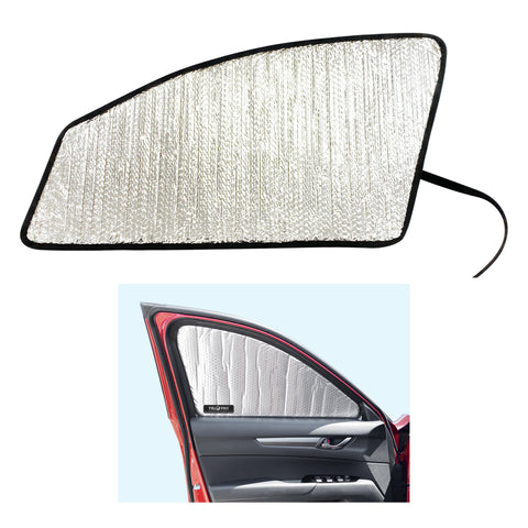 Side Window Front Row Sunshades for 2017-2024 Mazda CX-5 SUV (Set of 2)