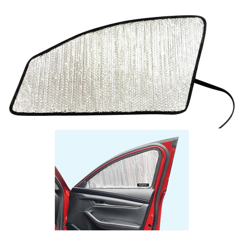 Side Window Front Row Sunshades for 2019-2025 Mazda Mazda3 Sedan (Set of 2)