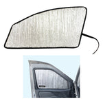 Side Window Front Row Sunshades for 2014-2024 Dodge RAM ProMaster City Minivan (Set of 2)