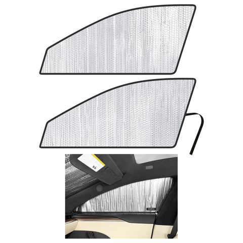 Side Window Front Seat Sunshade for 2021-2025 Tesla Model S (Set of 2)