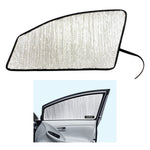 Side Window Front Row Sunshades for 2010-2015 Toyota Prius Hatchback (Set of 2)