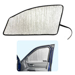 Side Window Front Seat Sunshades (Set of 2) for 2022-2024 Toyota Tundra Pickup | Crew Max Cab, 4Dr