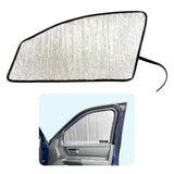 Side Window Front Seat Sunshades (Set of 2) for 2022-2024 Toyota Tundra Pickup | Crew Max Cab, 4Dr