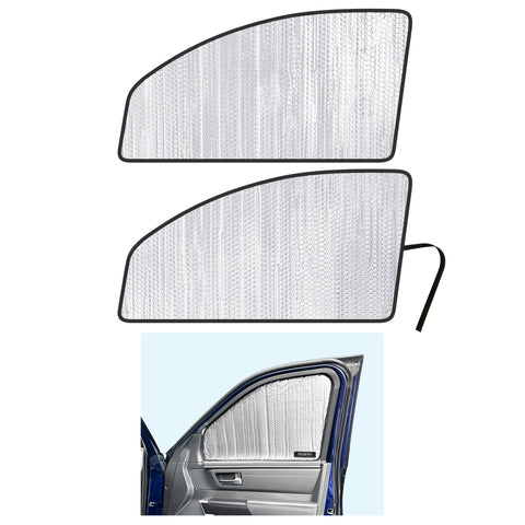 Side Window Front Seat Sunshade for 2022-2025 Toyota Tundra Pickup | Crew Max Cab, 4Dr (Set of 2)