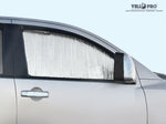 Full Set of Sunshades for 2004-2015 Nissan Titan Pickup Truck - 4Dr Crew Cab ONLY