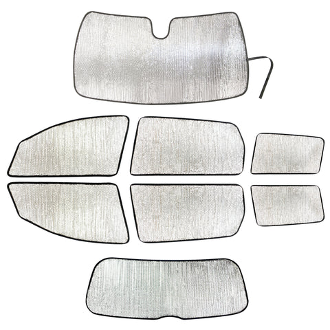 Full Set of Sunshades (w/ 3rd Row) for 2021-2025 GMC Yukon XL SUV (Only for XL)