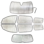 Full Set of Sunshades (w/ 3rd Row) for 2011-2017 Honda Odyssey Minivan