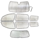 Full Set of Sunshades (w/ 3rd Row) for 2011-2017 Honda Odyssey Minivan