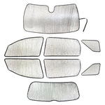 Full Set of Sunshades (w/ 3rd Row) for 2022-2025 Jeep Grand Cherokee SUV (NOT for L Model) (8pcs)