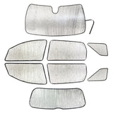 Full Set of Sunshades (w/ 3rd Row) for 2022-2025 Jeep Grand Cherokee SUV (NOT for L Model) (8pcs)