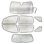 Full Set of Sunshades (w/ 3rd Row) for 2017-2025 Jeep Compass SUV