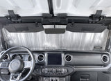 Front Windshield Sunshade for 2020-2025 Jeep Gladiator Pickup - No Sensor