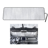 Front Windshield Sunshade for 2020-2025 Jeep Gladiator Pickup - No Sensor
