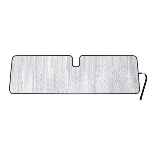 Front Windshield Sunshade for 2018-2025 Jeep Wrangler 4 Door - w/ Rearview Mirror on Windshield