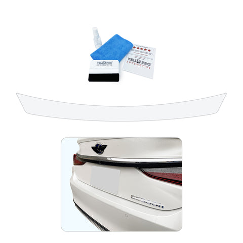 Trunk Bumper Edge Paint Protection PPF Kit for 2019-2024 Lexus ES Sedan