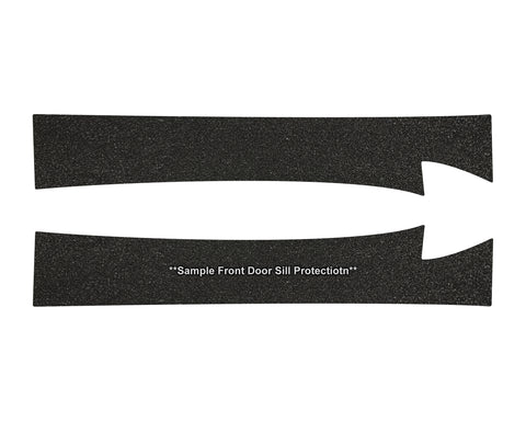 Front Door Sill Protector Kit for 2019-2025 GMC Sierra 1500 2500 3500 Crew Cab