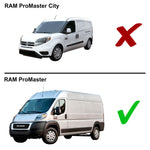 Car Floor Mat for Select Dodge RAM ProMaster Van Models - Front Row 1pc