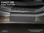 Full Set Door Sill Protector Kit for 2015-2020 Ford F-150 Crew Cab (Front & Rear Doors)