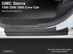 Full Set Door Sill Protector Kit for 2019-2024 GMC Sierra 1500 2500 3500 Crew Cab (Front & Rear Doors)