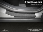 Full Set Door Sill Protector Kit for 2022-2025 Ford Maverick Pickup | 4-Door Crew Cab
