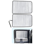Side Window Rear Seat 2nd Row Sunshade for 2017-2022 Ford Super Duty F-250, F-350 (Set of 2) | Super Crew Cab Only | NOT for Motorhomes/RVs or E-Series Vehicles