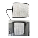 Side Window Rear Seat Sunshade for 2021-2025 Ford F-150 Pickup (Set of 2) | Super Cab Only | NOT for Motorhomes/RVs or E-Series Vehicles