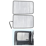 Side Window Rear Seat 2nd Row Sunshade for 2021-2025 Ford F-150 Pickup (Set of 2) | Super Crew Cab Only | NOT for Motorhomes/RVs or E-Series Vehicles