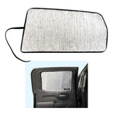 Side Window Rear Seat Sunshades for 2019-2025 GMC Sierra 1500 - 4Dr Crew Cab (Set of 2)
