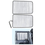 Side Window Rear Seat 2nd Row Sunshade for 2020-2025 Jeep Gladiator Pickup (Set of 2)