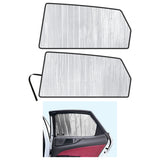 Side Window Rear Seat 2nd Row Sunshade for 2022-2025 Lexus NX, Plug-in Hybrid, Hybrid, EV, SUV (Set of 2)