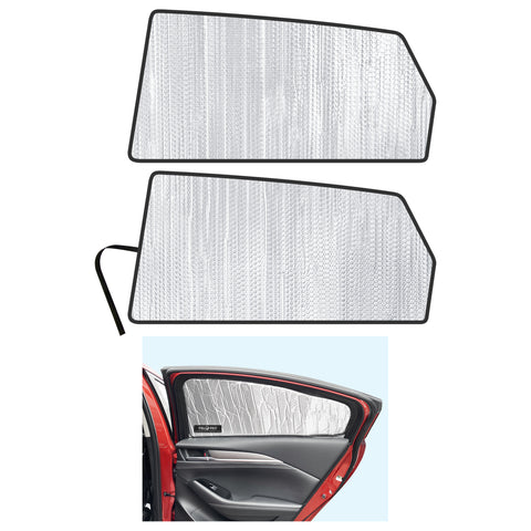 Side Window Rear Seat 2nd Row Sunshade for 2014-2021 Mazda Mazda6 Sedan (Set of 2)