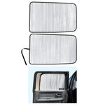 Side Window Rear Seat 2nd Row Sunshade for 2010-2025 Dodge RAM 2500 3500 Crew Cab, Mega Cab 4 Door (Set of 2)