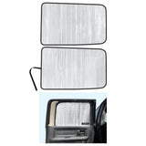 Side Window Rear Seat 2nd Row Sunshade for 2010-2025 Dodge RAM 2500 3500 Crew Cab, Mega Cab 4 Door (Set of 2)