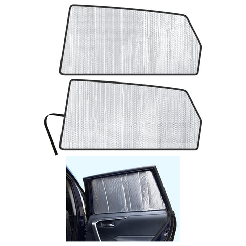 Side Window Rear Seat 2nd Row Sunshade for 2019-2025 Toyota RAV4 SUV (Set of 2)