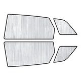 Set of 2nd and 3rd Row Side Sunshades for 2021-2025 GMC Yukon SUV (NOT for XL)