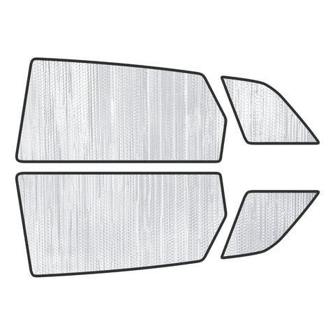 Set of 2nd & 3rd Row Side Sunshades for 2007-2014 Toyota FJ Cruiser SUV