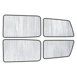 Set of 2nd and 3rd Row Side Sunshades for 2005-2010 Honda Odyssey Minivan (Set of 4)