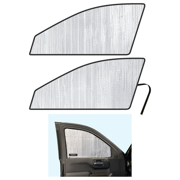 Side Window Front Seat Sunshade for 2020-2026 Chevrolet Silverado