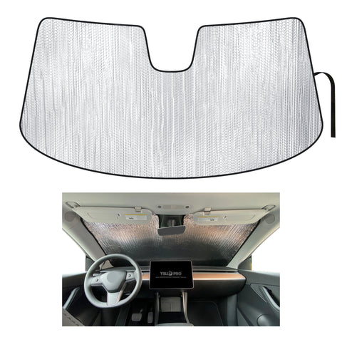 Front Windshield Sunshade for 2020-2025 Tesla Model Y