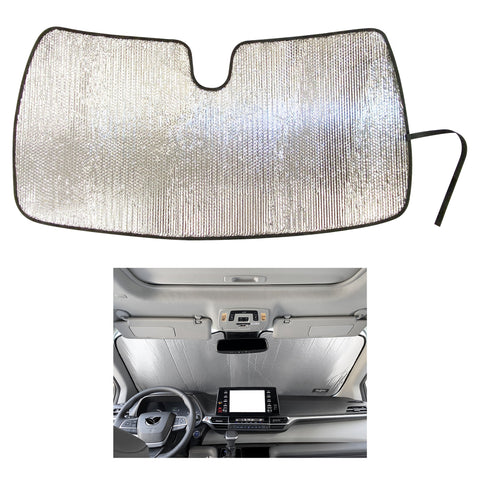 Front Windshield Sunshade for 2021-2025 Toyota Sienna Minivan