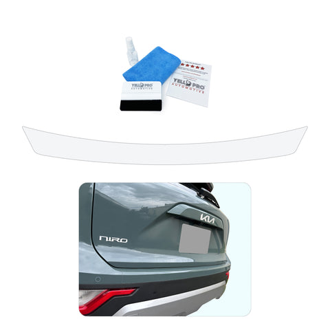 Trunk Bumper Edge Paint Protection PPF Kit for 2023-2024 Kia Niro SUV