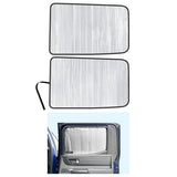 Side Window Rear Seat 2nd Row Sunshade for 2022-2025 Toyota Tundra Pickup | Crew Max Cab, 4Dr (Set of 2)