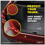 Trunk Bumper Paint Protection Kit for 2018-2020 Genesis G80 Sedan