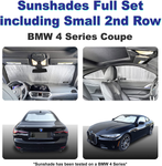 Full Set of Sunshades (w/2nd Row) for 2021-2022 BMW 4-Series Coupe