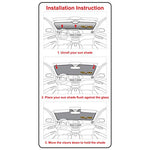 Windshield Sunshade for 2022-2025 Toyota Tundra Pickup
