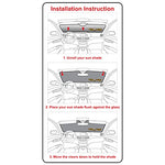 Front Windshield Sunshade for 2023-2024 Honda CR-V, CRV SUV, Hybrid