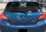 Trunk Bumper Edge Paint Protection PPF Kit for 2017-2020 Mitsubishi Mirage Hatchback