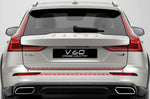 Trunk Bumper Edge Paint Protection PPF Kit for 2019-2023 Volvo V60 Wagon